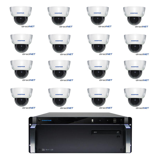 DVR Bundle: CR1610PC + 16 Dome Cameras